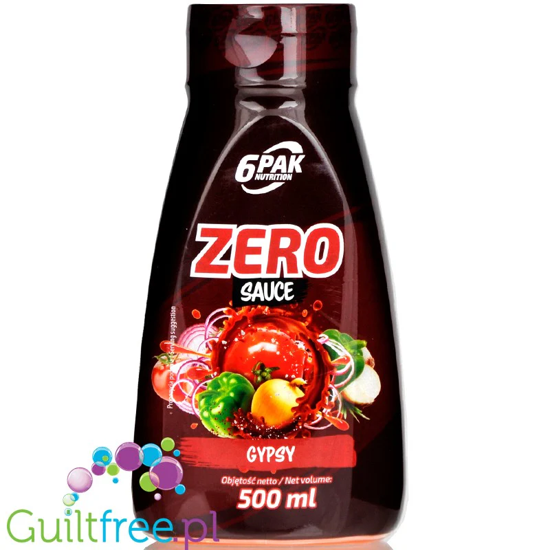 6Pak Nutrition Zero Sauce Gypsy - sos cygański light