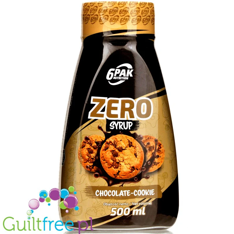 6Pak Zero Sauce Chocolate Cookie - sos czekoladowo-ciasteczkowy