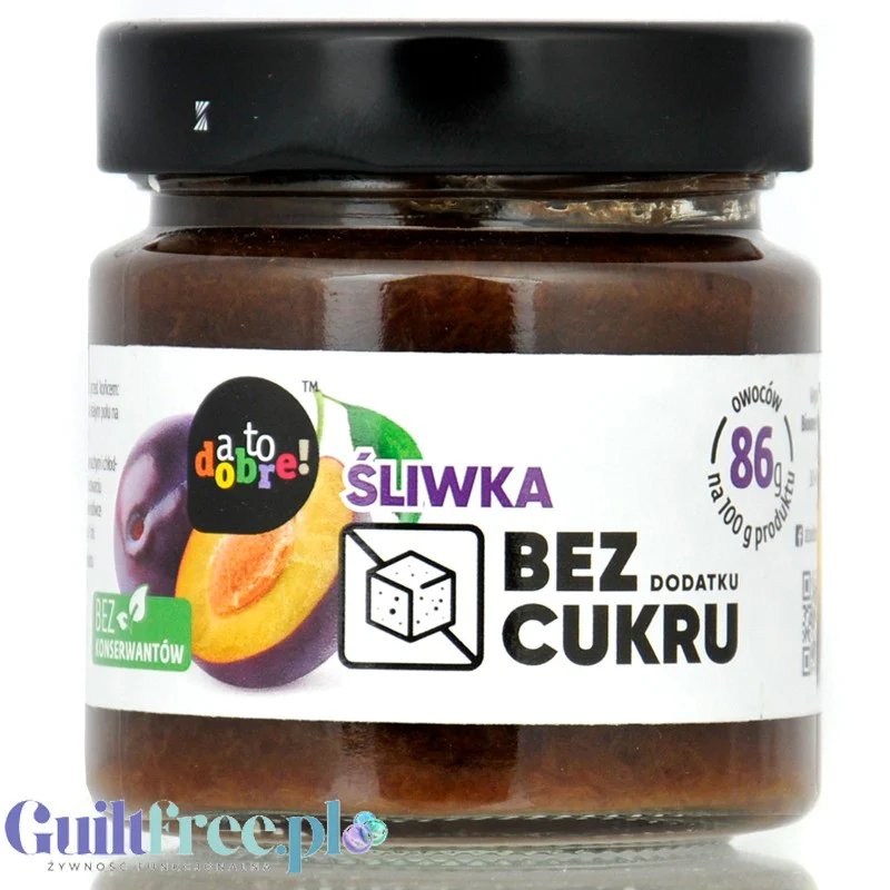 A to Dobre Śliwka! - dżem 100% owoców bez dodatku cukru