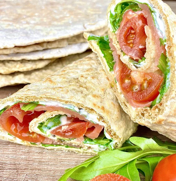 Adam's Wraps - keto wrapy proteinowe 2g węglowodanów & 33g białka, mix do wypieku - Image 2