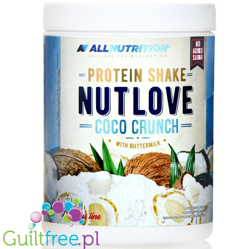 Allnutrition Nutlove Protein Shake Coco Crunch - kremowy szejk z kazeiną - Image 2