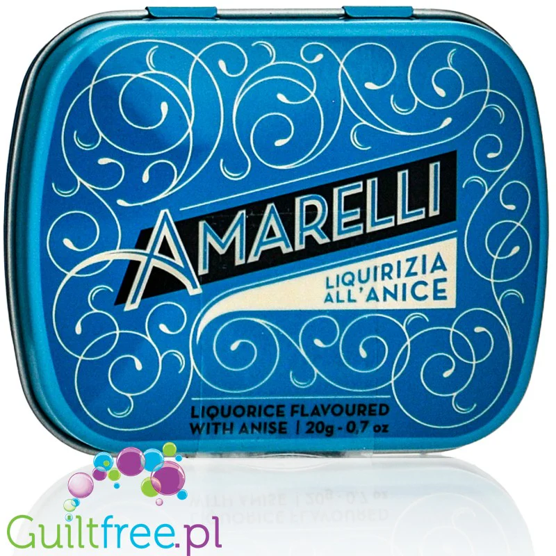 Amarelli Liquirizia All'Anice Sky - kalabryjska lukrecja anyżkowa bez cukru