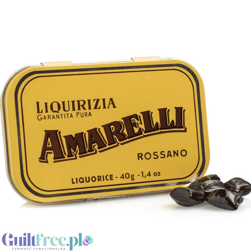 Amarelli Liquirizia Spezzata Rossano 40g - oryginalna włoska lukrecja 100% bez cukru, z Kalabrii - Image 3