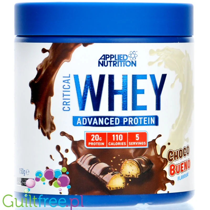 Applied Critical Whey Advanced Protein Choco Bueno - odżywka białkowa z WPI, WPH i WPC, 21g białka & 110kcal