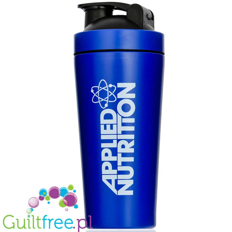 Applied Nutrition Stainless Steel Shaker Blue 750ml - metalowy shaker bez BPA