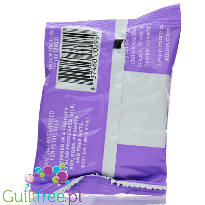 Atkins Endulge Gummy Bears PUDEŁKO x 6 saszetek - owocowe keto żelki misie bez cukru - Image 6