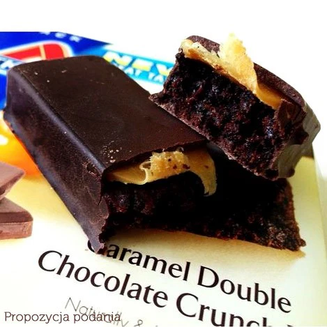 Atkins Snack Caramel Double Chocolate Crunch -Karmel & Mleczna Czekolada, baton białkowy - Image 2