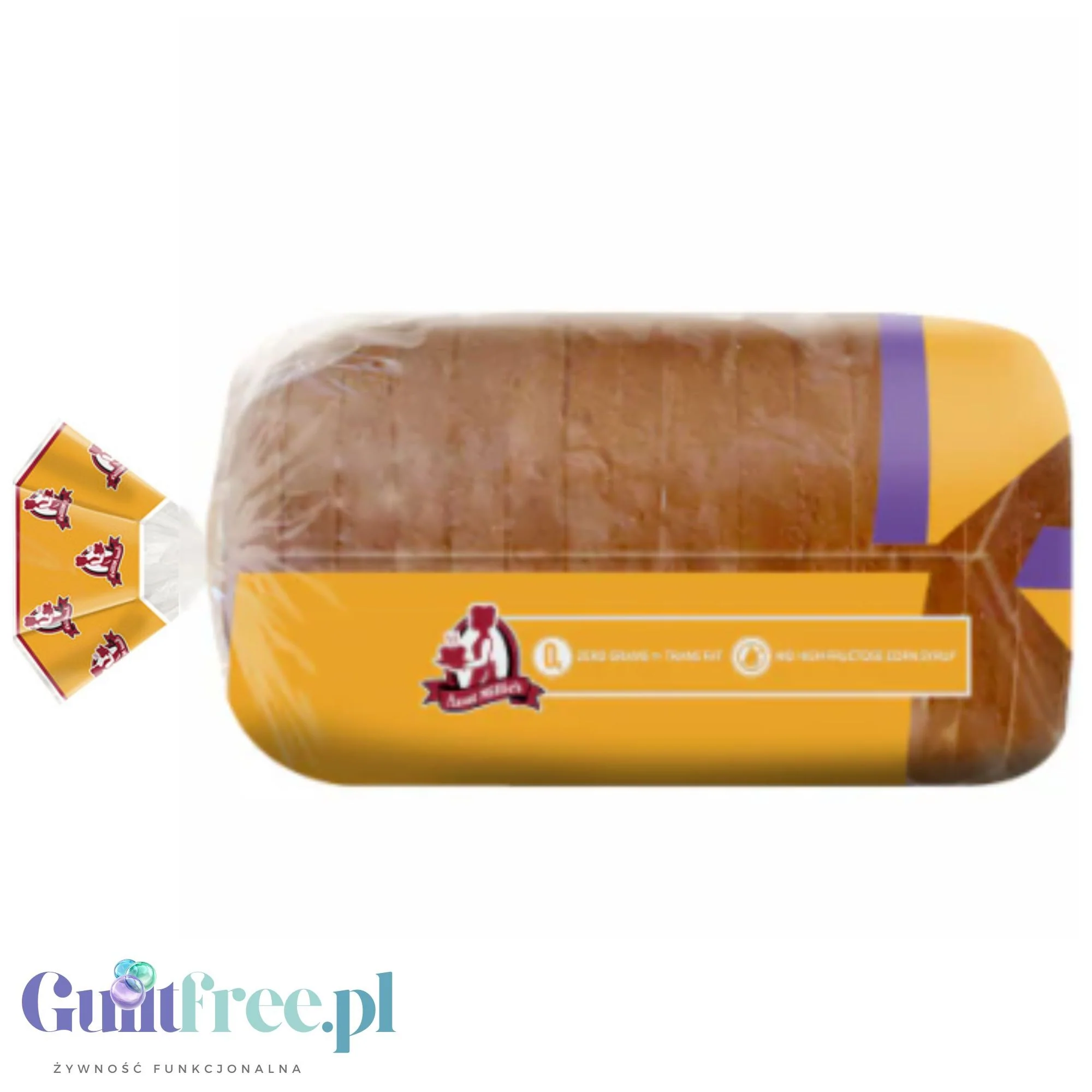 Aunt Millie's Live Carb Smart 2 Wheat Bread - błonnikowy keto chleb 30kcal w kromce - Image 4