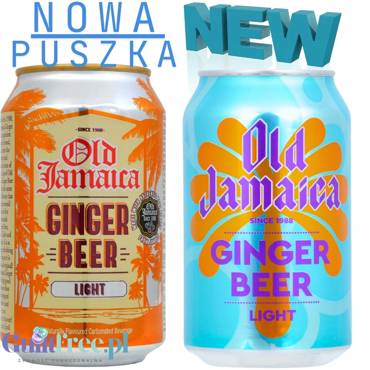 Old Jamaica Root Beer Light - Jamajskie piwo imbirowe 0kcal bez cukru - Image 4