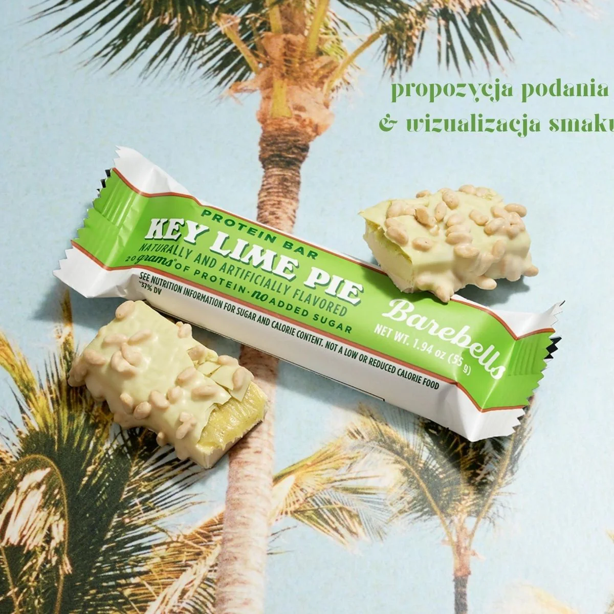 Barebells Key Lime Pie - miękki baton białkowy Biała Czekolada & Krem Limonkowy - Image 8