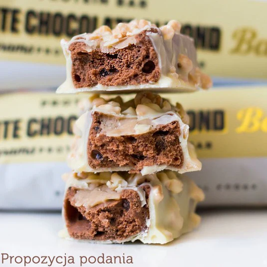 Barebells White Chocolate Almond - baton białkowy Biała Czekolada & Migdały - Image 3