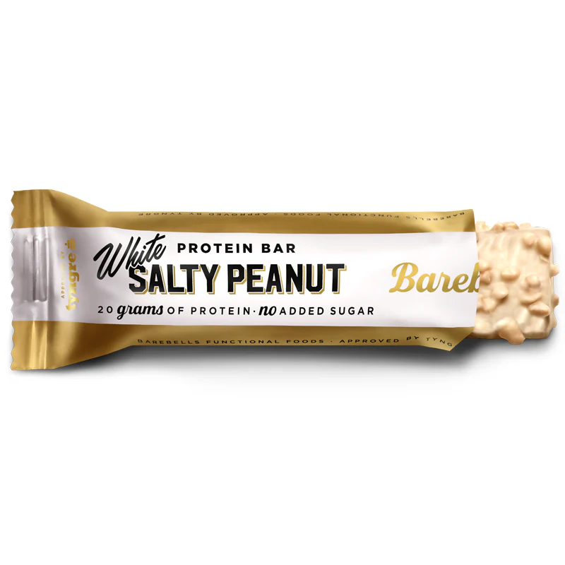 Barebells White Salty Peanut - baton białkowy Biała Czekolada & Solone Orzechy - Image 3