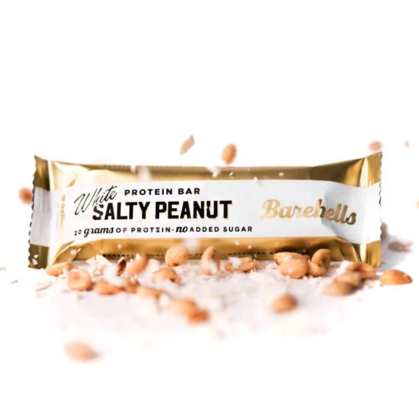 Barebells White Salty Peanut - baton białkowy Biała Czekolada & Solone Orzechy - Image 4