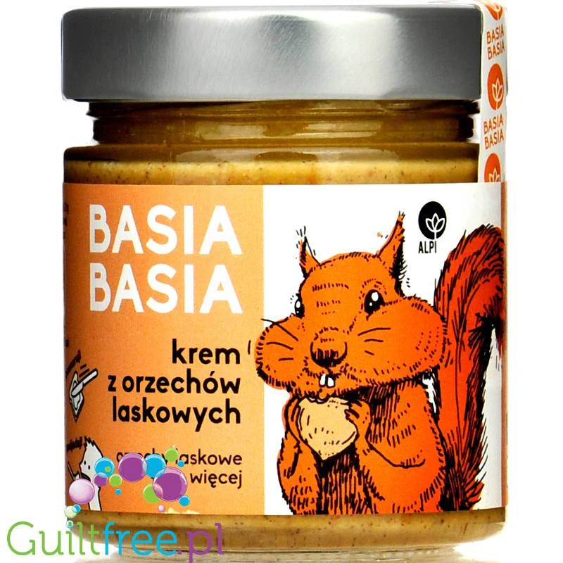 Basia Basia krem laskowy 100% - pasta laskowa bez dodatku cukru