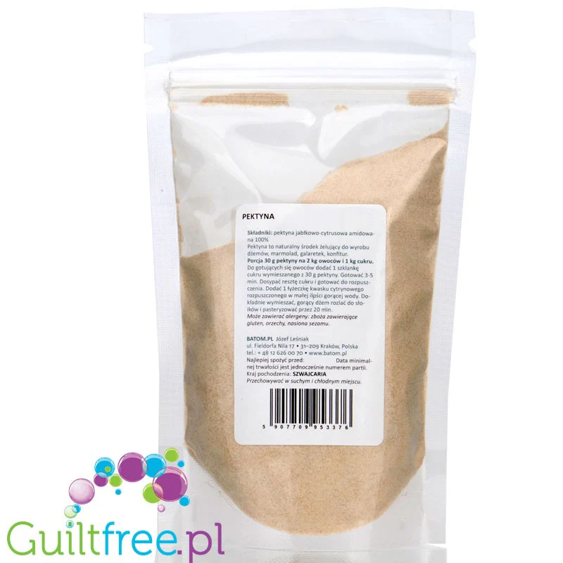 Batom, Pektyny jabłkowo-cytrusowe 30g, 100% naturalna substancja żelująca - Image 3