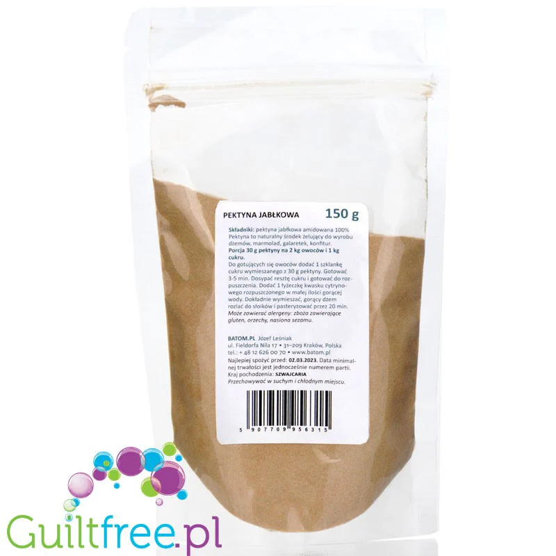 Batom, Pektyna jabłkowa 150g, 100% naturalna substancja żelująca - Image 2