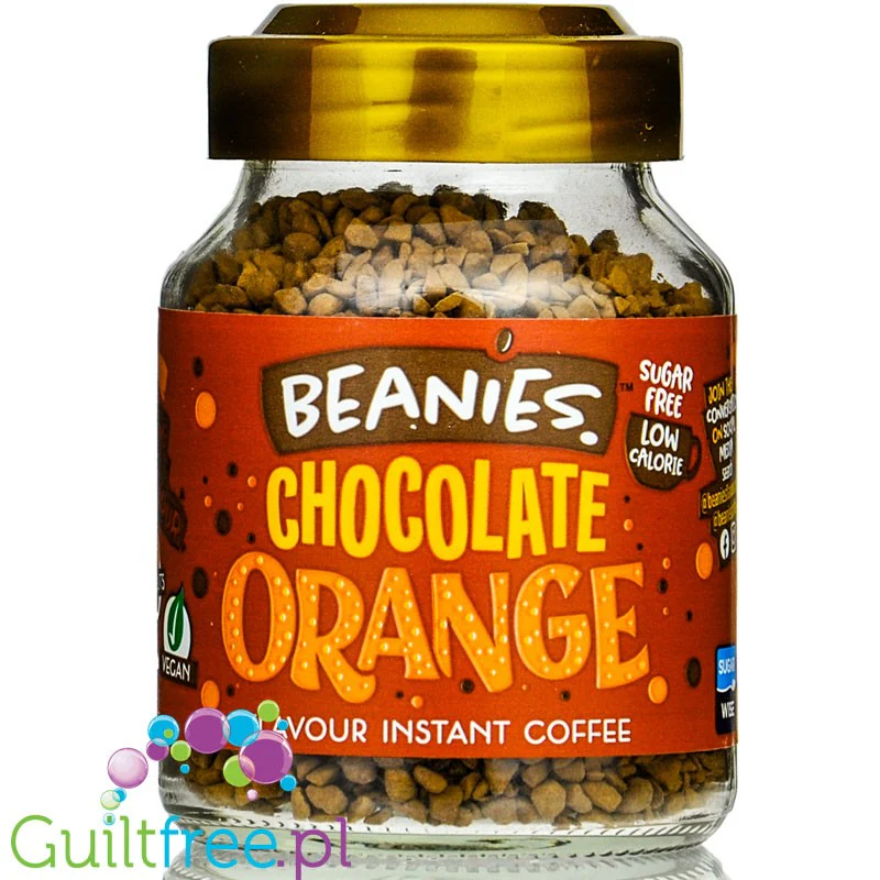 Beanies Chocolate Orange - liofilizowana, aromatyzowana kawa instant 2kcal