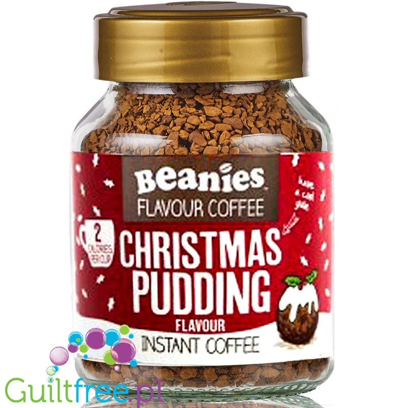 Beanies Christmas Pudding - liofilizowana, aromatyzowana kawa instant 2kcal - Image 2