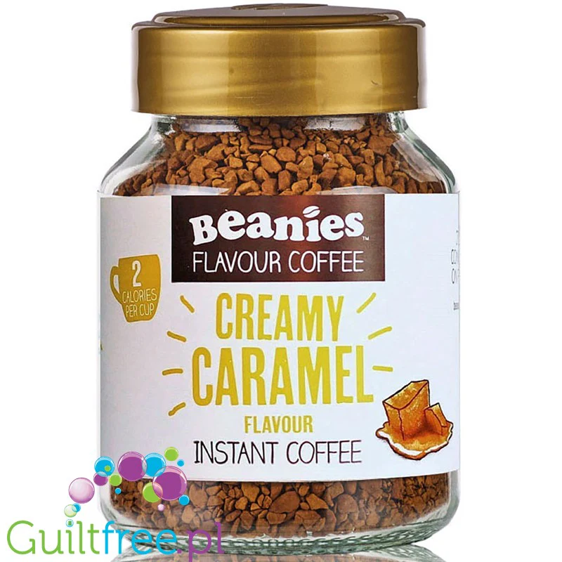 Beanies Creamy Caramel - liofilizowana smakowa kawa instant 2kcal - Image 2