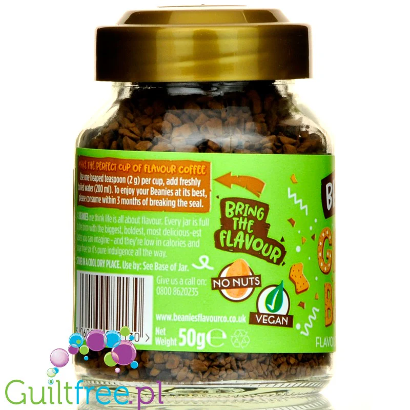 Beanies Gingerbread - liofilizowana, aromatyzowana kawa instant 2kcal - Image 4