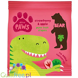 Bear Paws 100% owoców Truskawki & Jabłka