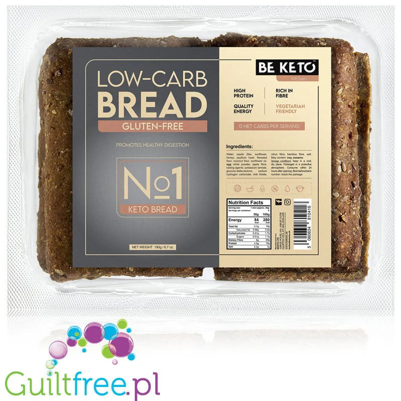 BeKeto Bread - gotowy bezglutenowy keto chleb - Image 2
