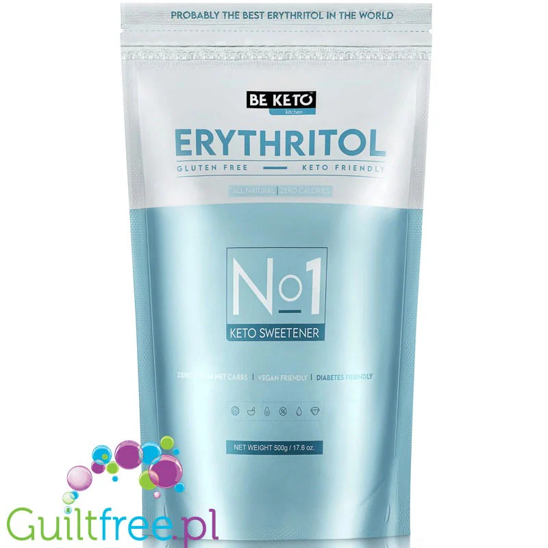 BeKeto Erytrol 0,5KG - naturalny słodzik bez kalorii, 0 IG - Image 2