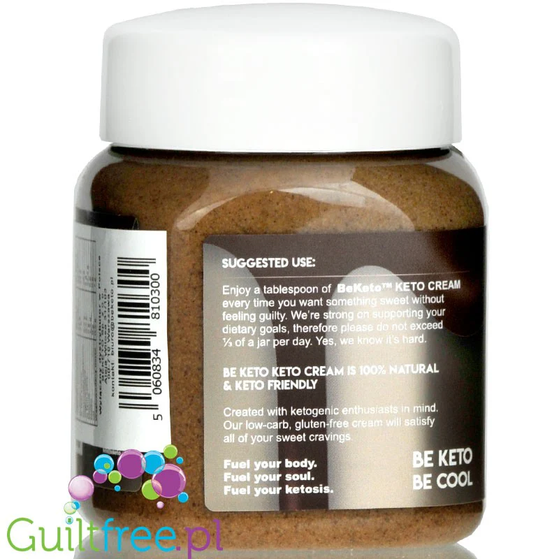 BeKeto Keto Krem™ Orzech Laskowy - krem laskowo-kokosowy z MCT - Image 3