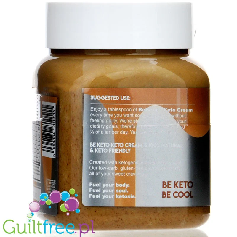 BeKeto Keto Krem™ Pecan & Salted Caramel - krem pekanowo-karmelowy z MCT - Image 3