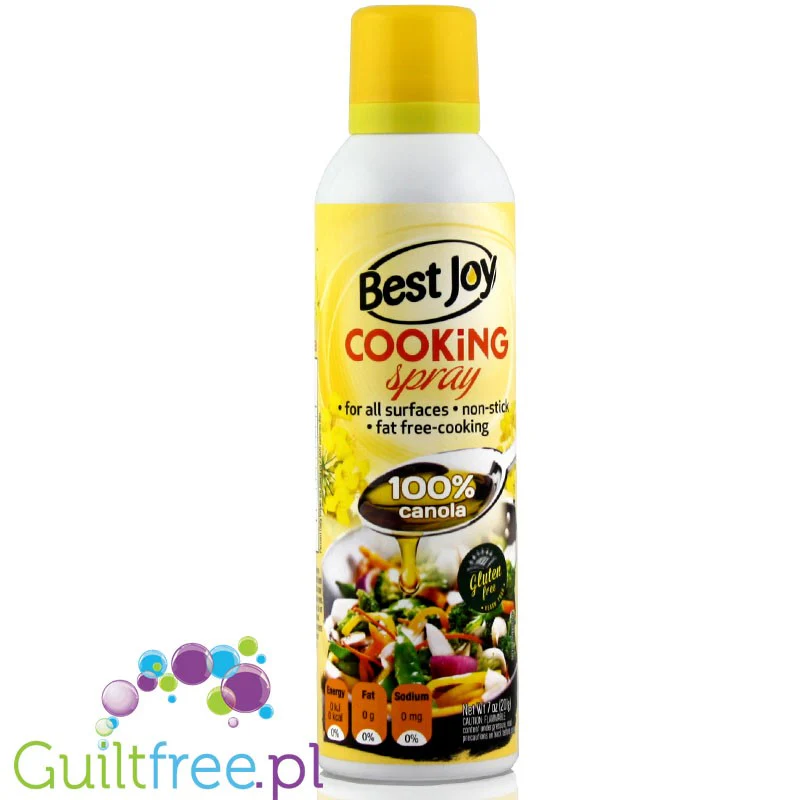 Best Joy Canola Cooking Spray 201g, spray rzepakowy do beztłuszczowego smażenia