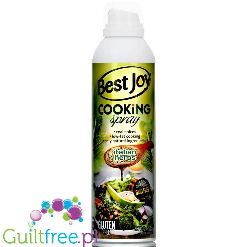Best Joy Italian Herbs - spray do smażenia zero kalorii