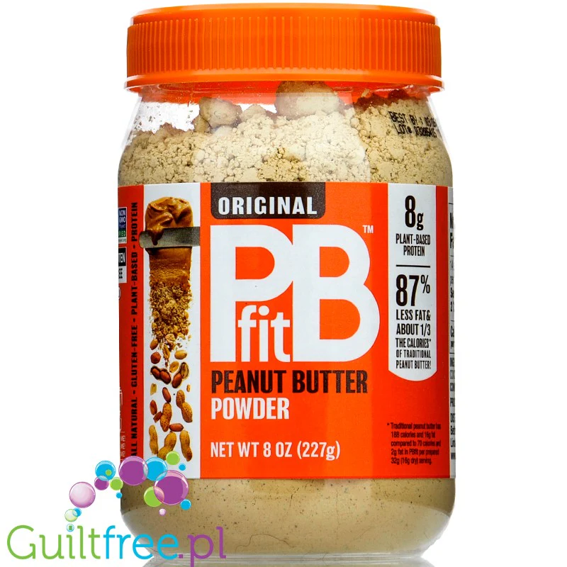BetterBody Foods PB Fit Peanut Butter Powder 227g odtłuszczone masło orzechowe w proszku