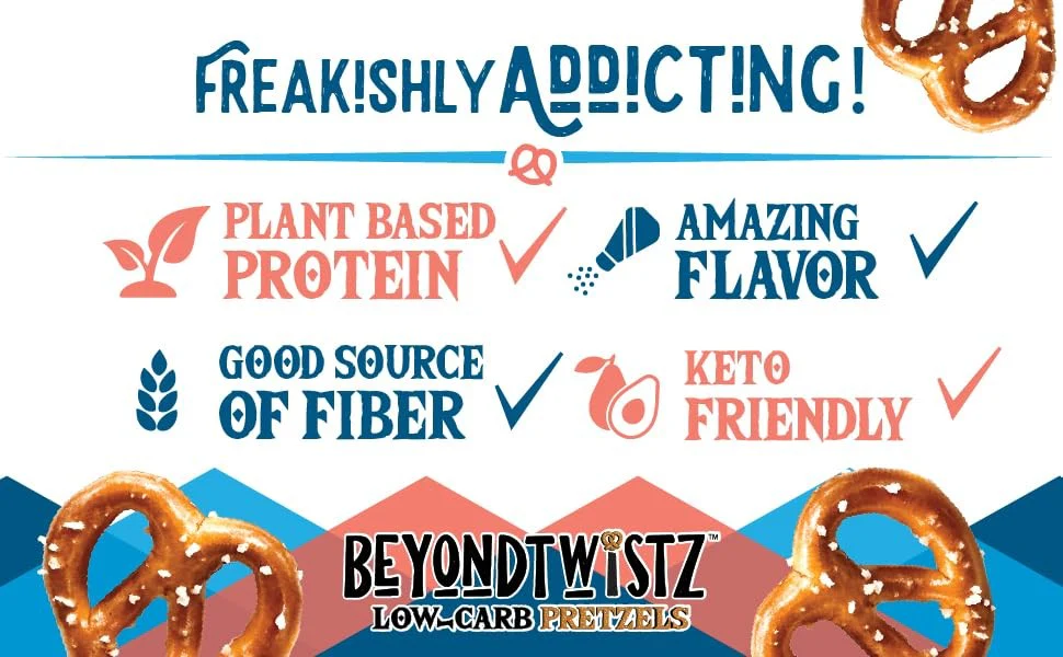 BeyondTwistz Pretzels Cheezy Street - keto precelki serowe ze skrobią oporną - Image 2