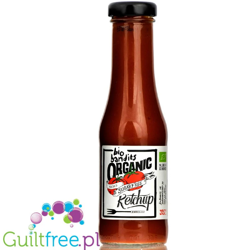 Bio Bandits Organic Ketchup - keczup bez dodatku cukru i bez słodzików 46kcal - Image 2