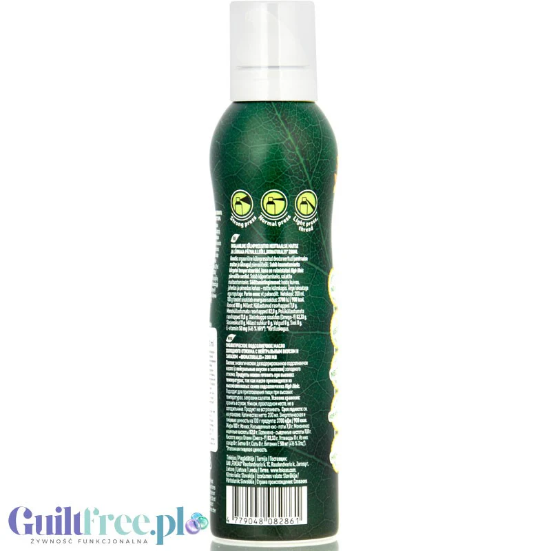 Bio Naturalis Organic Sunflower Oil - olej słonecznikowy tłoczony na zimno do Air Fryera w spray'u - Image 3