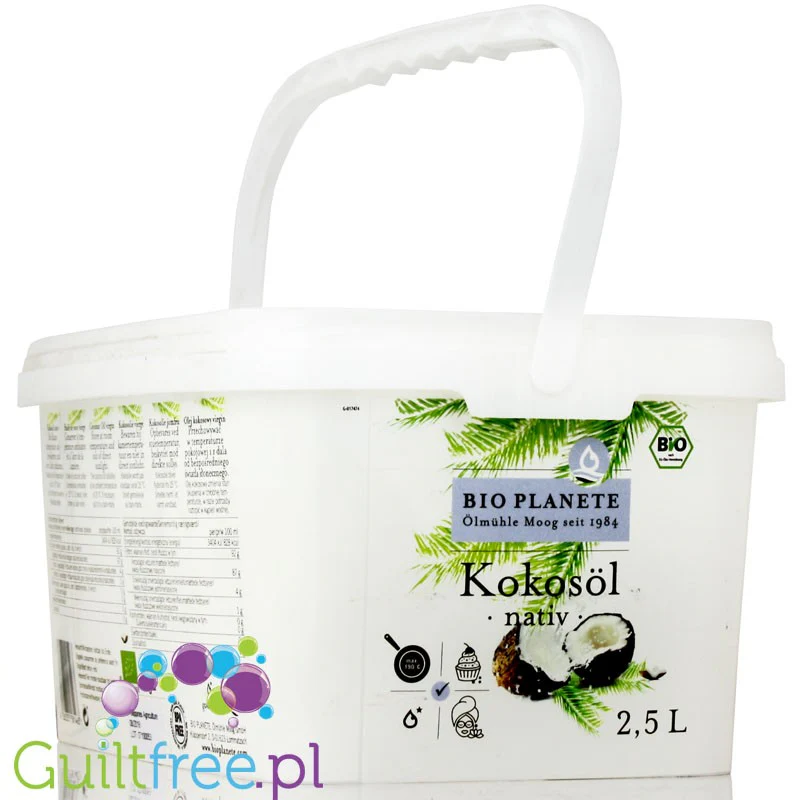 Bio Planete giga box organiczny olej kokosowy extra virgin 2,5L - Image 3