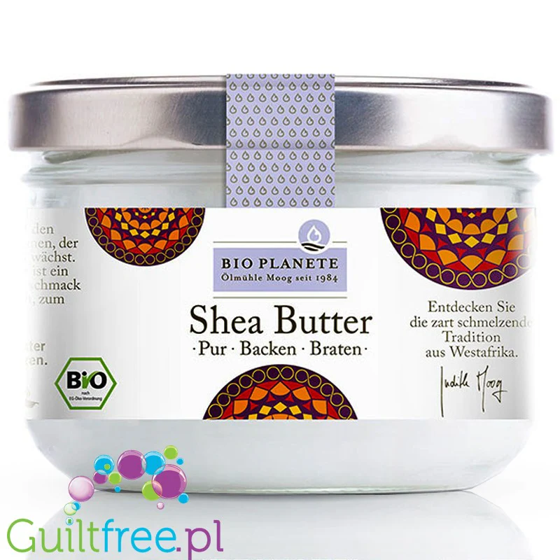 Bio Planete Masło Shea - organiczne masło shea (karité), jadalne, spożywcze