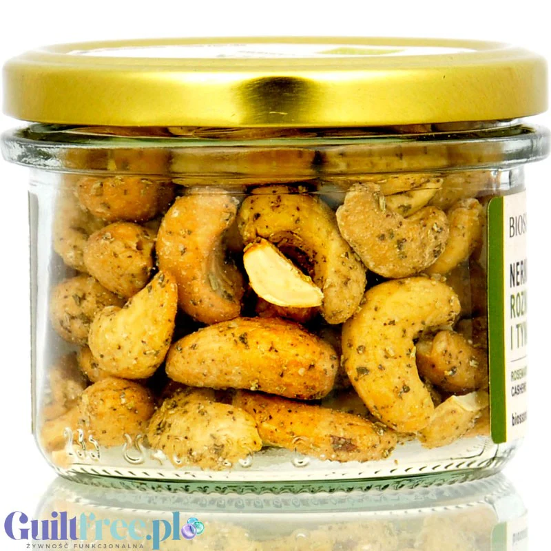Biossom Nerkowce z Tymiankiem & Rozmarynem, organiczna prażona keto przekąska - Image 3