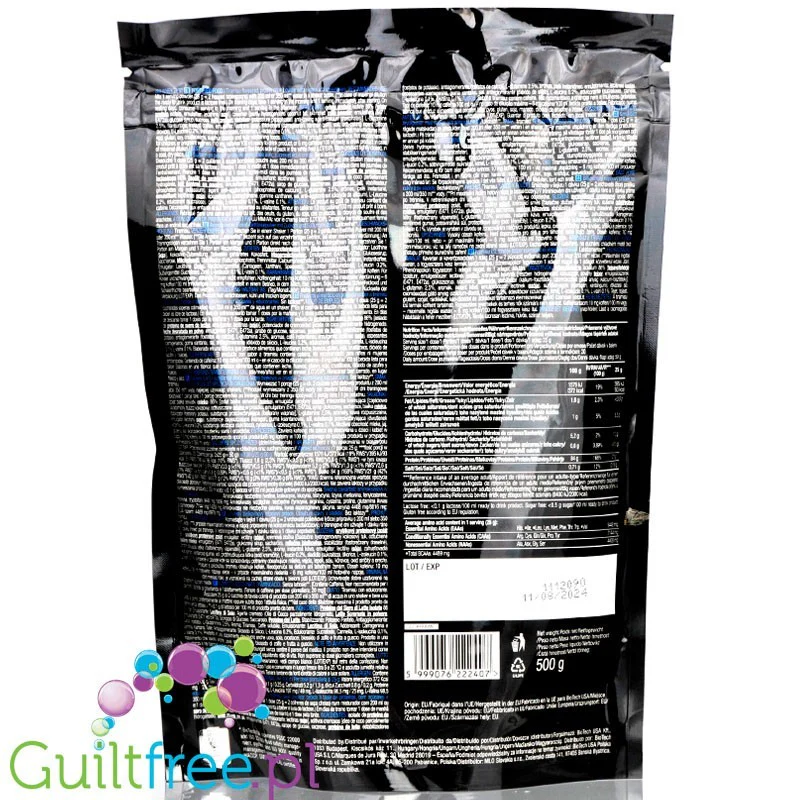 BioTech USA Iso Whey Zero Pistachio 0,5kg - pistacjowa odżywka białkowa bez laktozy - Image 2