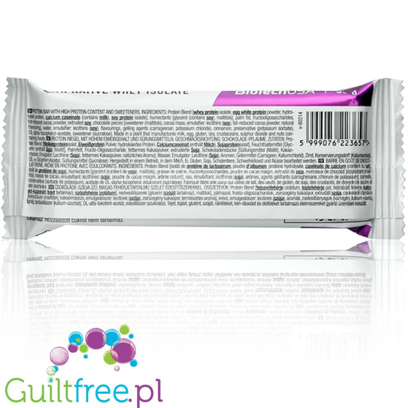 Biotech Zero Bar Cholate - Marzipan bezlaktozowy baton białkowy (Czekolada & Marcepan) - Image 2