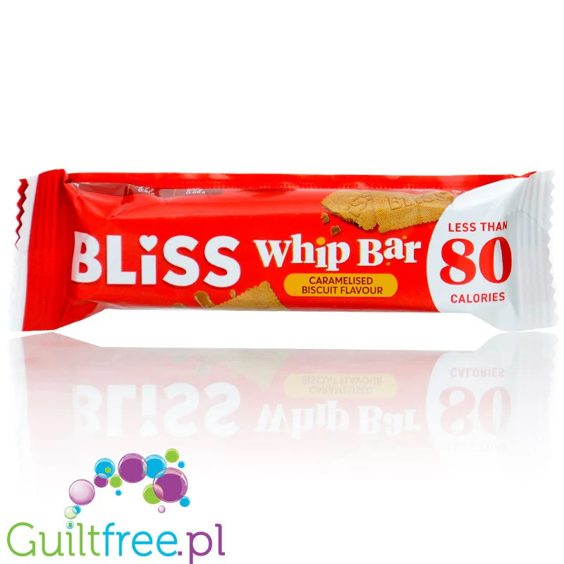 Bliss Whip Caramelised Biscuit - batonik 80kcal, karmelizowane ciasteczka & czekolada