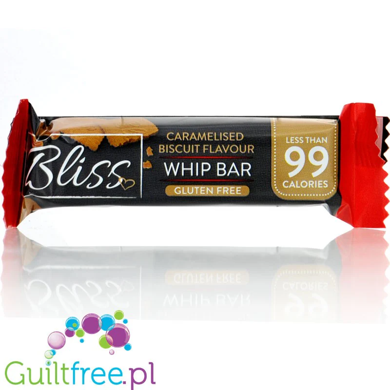 Bliss Whip Caramelised Biscuit - batonik 80kcal, karmelizowane ciasteczka & czekolada - Image 2