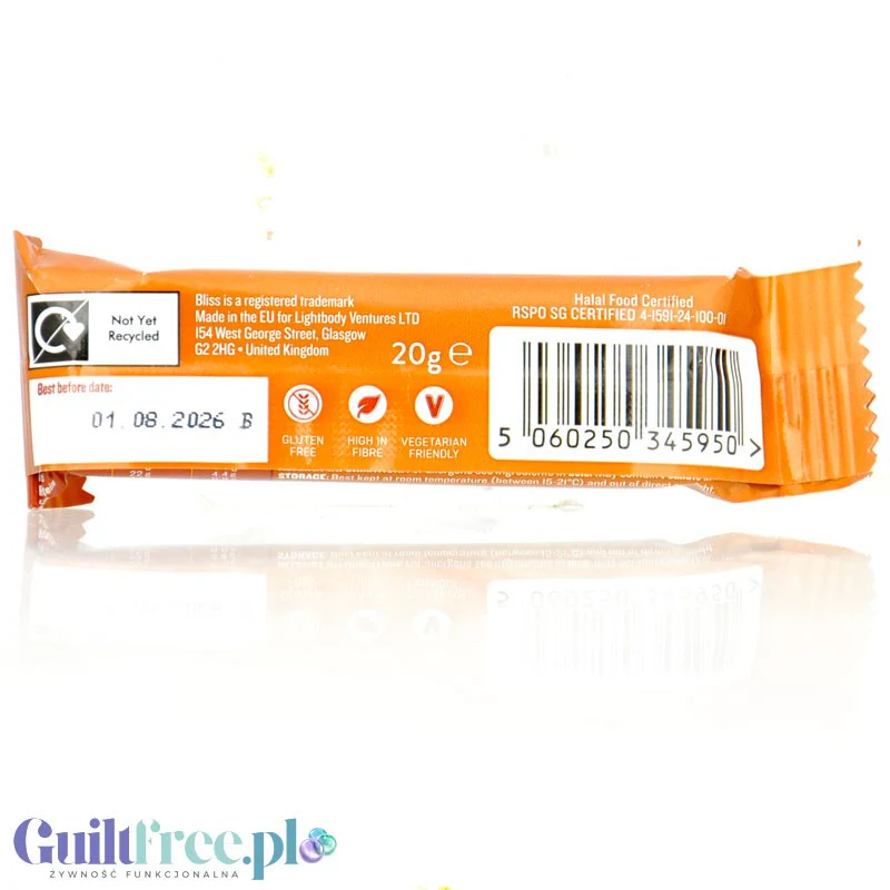 Bliss Whip Salted Caramel - batonik 72kcal, Solony Karmel & Mleczna Czekolada - Image 2