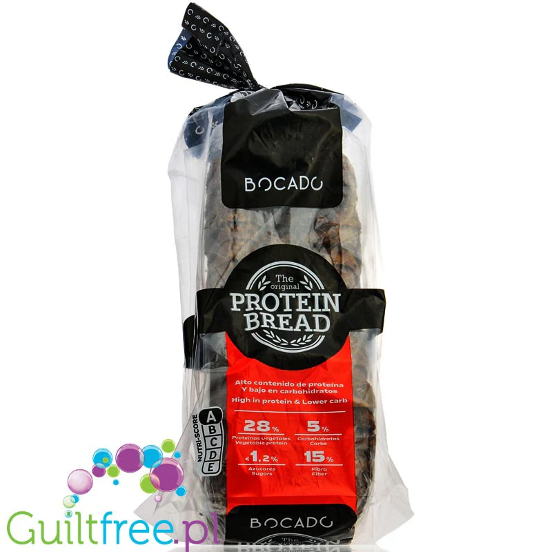Bocado Functional Foods Original Protein Bread - gotowy keto chleb proteinowy w kromkach tylko 5% węglowodanów