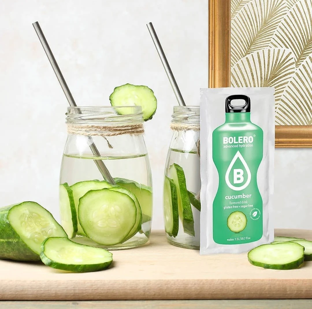 Bolero Drink Cucumber - napój instant w saszetce ze stewią, na 1,5L - Image 2