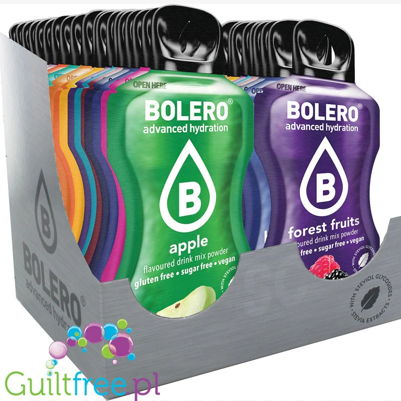 Bolero Drink Mix Smaków display 74 saszetek, każda inna, na około 45L wody - Image 2