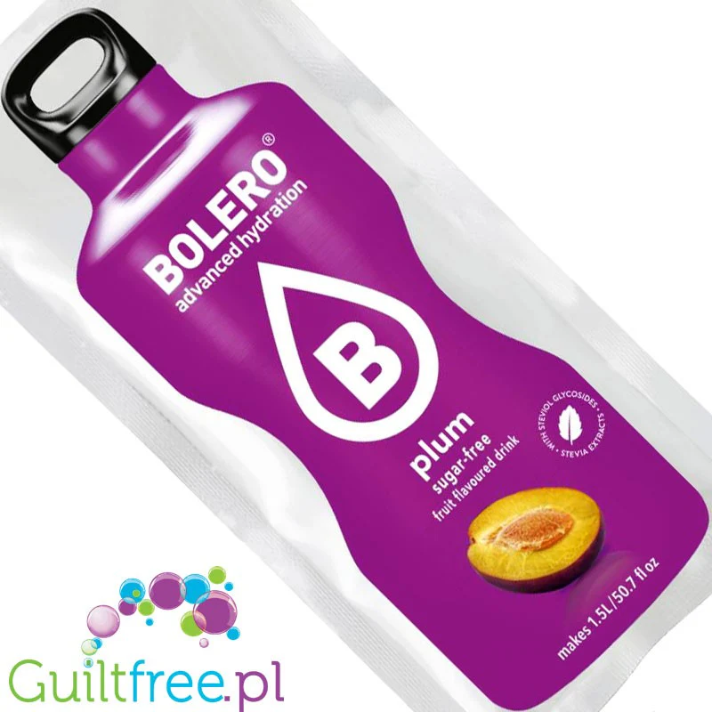Bolero Drink Plum (Śliwka) - napój instant ze stewią 1,5L - Image 2