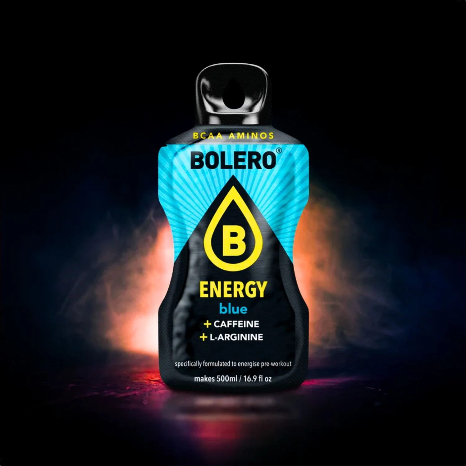 Bolero Energy Blue 14g - napój energetyczny bez cukru z kofeiną i L-argininą - Image 2