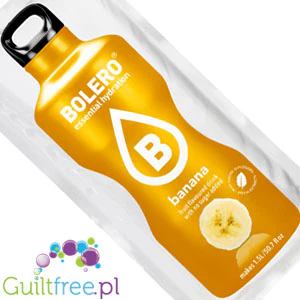 Bolero Drink Banana 9g - napój instant w saszetce, ze stewią, smak bananowy - Image 2