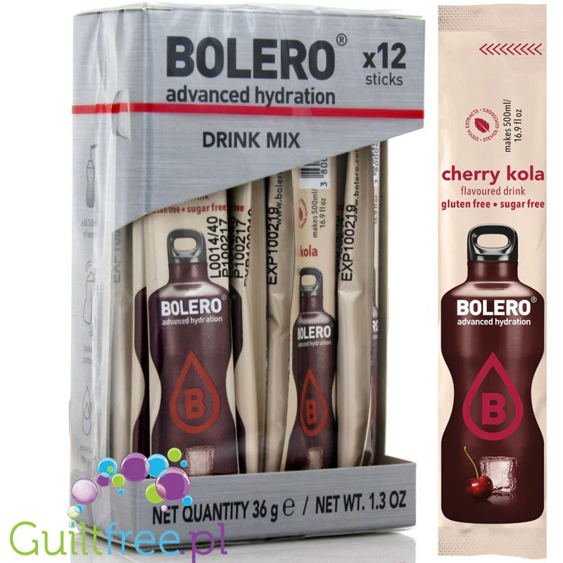 Bolero Sticks ze stewią, Cola, 12 saszetek na 6L - Image 2